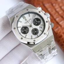 Wholesale Luxury Watches: Popular AP Royal Oak Offshore Steel Band High-End Watch, Multi-Function Three-Eye Mechanical Automatic Men's Wristwatch - 03 - 查看 6