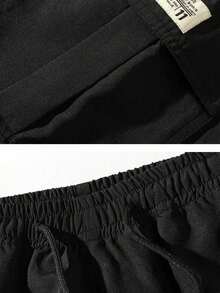 4pcs Men's Lightweight Cargo Shorts, Casual Breathable Outdoor Bermuda Shorts For Summer Sports - Multicolor - View 3