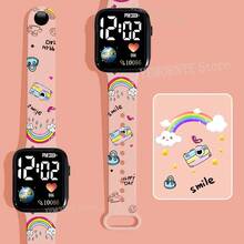Relojes digitales  Stitch & Lio, relojes con estampado de acción de dibujos animados a la moda, relojes LED de Anime, relojes para niños, regalos de cumpleaños, juguetes - 1 Reloj-B - Ver 10