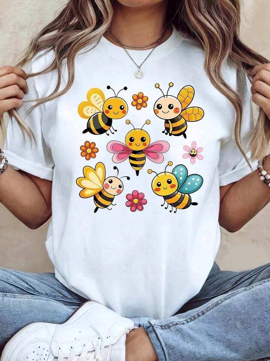 Women T-Shirts - White - View 1