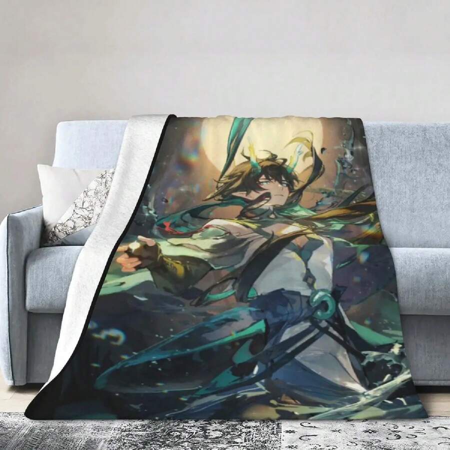 Raiponce An Ultra-Soft Micro Fleece Blanket - 1 - View 1