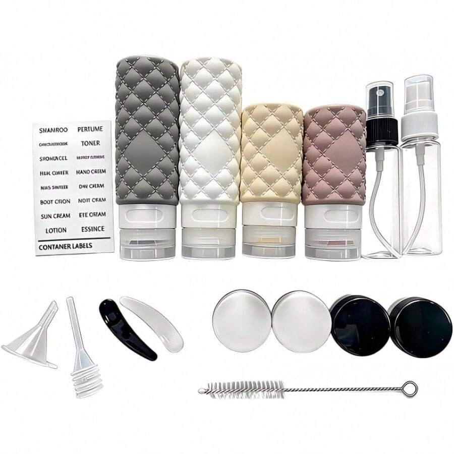 Refillable Bottle Set - Nude Colors - View 1
