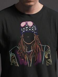 Women T-Shirts - Black - View 7