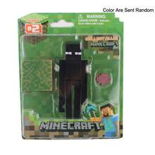 Minecraft Karakter Anime Seri Creeper, Ender Dragon, Steve, Iron Golem, Barang Koleksi, Dekorasi, Hadiah Ulang Tahun, Halloween, Natal - MultiWarna - View 8