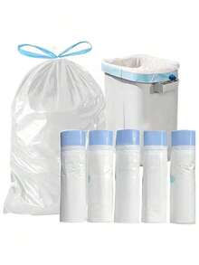 Multipurpose Thick PE Material Trash Bags, Leak-Proof Design, Suitable For Home, Kitchen, Restaurant, Hotel, School, Bathroom, Living Room And Other Occasions, Can Be Used As Household Garbage Bags Or Kitchen Garbage Bags. Product Features Include Leak-Proof Design And Durable Structure. - A - View 1