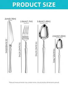 Vintage Stainless Steel Cutlery Set, 4/24/32Pcs Retro Tableware For Home Kitchen Wedding Holiday Gift - Silver - View 2