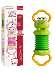 Infant Accordion Toy, Cute Animal Shape Easy To Grip, Baby Gift - Multicolor - View 9