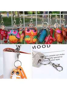50pcs Key Ring Hooks With Key Rings, Key Ring Clips For DIY Lanyards, Keychains, Compatible With Key Clips, Keys, Jewelry, Handicrafts, Gold & Silver Accessories (Includes 25 Metal Lobster Clasps + 25 Separate Key Rings) - Multicolor - View 9