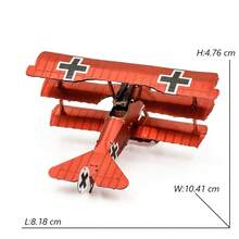 Rompecabezas de Metal 3D UFO DIY hecho a mano exploración espacial nave espacial modelo de ensamblaje rompecabezas juguetes para niños adultos - TK01-32 - Ver 19