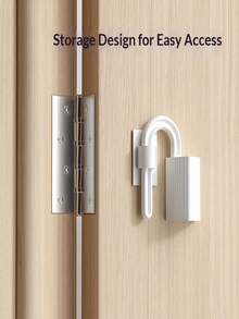 Door Gap Anti-Pinch Device, Baby Safety Door Stopper, Soft & Elastic Finger Protector, & Sturdy Door Guard For Home Safety - Multicolor - View 3