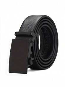 Men'S Belt Metal Automatic Buckle High Quality Business Work Belt Paired With Jeans Cheap Belt, Gift For Father And Boyfriend - 彩色 - 查看 9