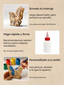 Servilletero herradura vaquero MDF para fiestas infantiles decoración mesa western niño primera comunión presentación porta servilletas madera - Café integral - Ver 3