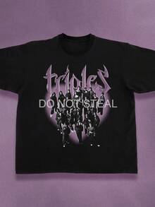 Women T-Shirts - Black - View 8