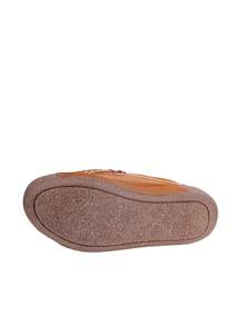 Women's Slip-On Loafer Shoes, Round Toe Mokassin Boat Shoes, Flat-Bottom Casual Walking Shoes, Suitable For Daily, Office, And Semi-Formal Occasions. - 棕色 - 查看 7