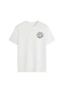 Women's Black Short Sleeve T-Shirt 2026 - Christian Praying Hands Print And "Prayer Works" - Vintage Faith Streetwear Style - Casual Summer T-Shirt - 白色 - 查看 4