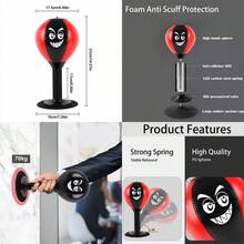 Desktop Punching Bag Stress Relief Ball With Suction Cup Desk Table Boxing UK - UK-l335802 - View 2