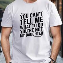 Printed T-Shirt For Men And Women - 白色 - 查看 1
