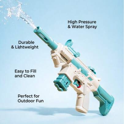 Súng nước M416 dành cho người lớn, súng đồ chơi bắn nhanh bằng tay, súng phun nước áp lực, đồ chơi mùa hè, quà tặng ngày lễ