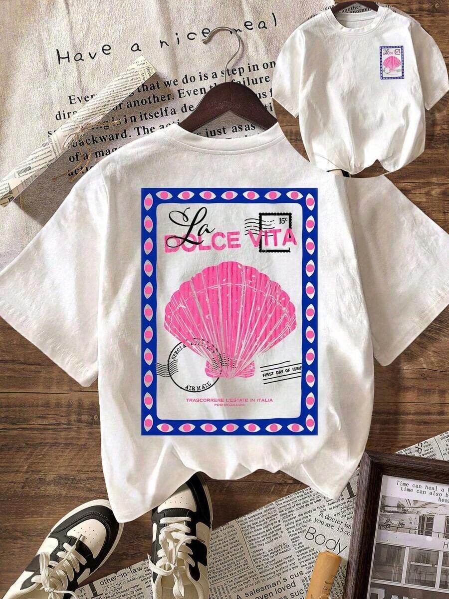 Women T-Shirts - 白色 - 查看 1