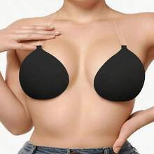 1 pieza Sujetador adhesivo sin espalda para mujer, cinta levantadora de busto de silicona invisible con tirante desmontable y extensor, adecuado para vestidos sin espalda, vestidos de novia, trajes de baño, cosplay y actuaciones - Multicolor - Ver 15