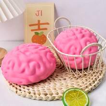 Extra Large Brain Squeeze Stress Relief Slow Rebound Squishy Toy - Where Did Your Brain Go? - View 9
