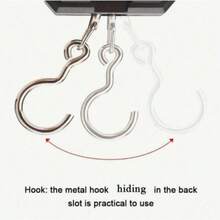 Portable Scale Digital LCD Display 110lb/50kg Electronic Luggage Hanging Suitcase Travel Weighs Baggage Bag Weight Balance - B - View 10