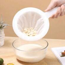 1/3 piezas Filtro multifunción - Filtro de malla fina de nailon, adecuado para leche de soja, café, jugo, artículos esenciales de cocina, juego de coladores de cocina con malla fina, herramienta esencial de cocina para hornear y preparar comidas, idea de regalo de cocina para Navidad - Ver 1