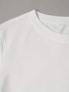 Camiseta de Mujer con Cuello Redondo y Estampado de Corazón| Perfecto para citas, descanso, uso en la oficina o en cafeterías, lavable a máquina, ideal para Navidad, San Valentín y diversas festividades. - Blanco - Ver 6