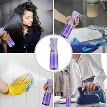 1pc Professional High Pressure Spray Bottle, 200ml/300ml Capacity High Pressure Continuous Automatic Fine Mist Sprayer, Hair Care Tool, Hair Care Products And Accessories, Essential For Hair Salons, Beauty Care And Travel - A - View 3