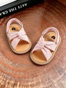 Toddler Girls' Summer Sandals, Outdoor Walking Shoes For Infants And Toddlers - Pink - View 5