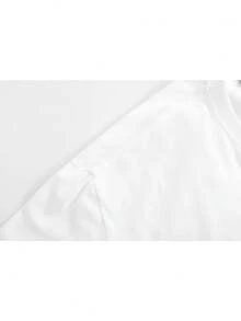 Men's Halloween Costume, Vintage Rose Print T-Shirt, Unisex Valentine's Day Clothing, Lovers' Clothing, Short-Sleeved Crew Neck T-Shirt, Pure Cotton, American Summer Style, Oversized, With A Unique Design, Radiating A High-End Casual Fashion Feel, Perfect For Couples. - 白色 - 查看 4