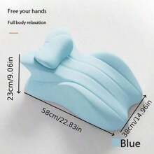 Upgraded Multi-Functional Comfortable Cushion, Couples Memory Foam Wedge Pillow, Couples Seat Cushion Pillow, Multi-Functional Couples Back Cushion Pillow, Low Buttock Pad, 3D Memory Foam, Multi-Functional Sleeping Pillow, Ergonomic Buttock Support Pad. This Is A Multi-Functional And Portable Relaxation Cushion Suitable For Home, Office, Yoga, Daily Rest, Reading, And Movie Watching Scenarios. High-Quality Removable Pillow Insert. - Black Set (including Small Pillow) - View 17
