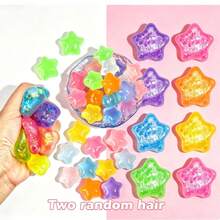 3pcs/6pcs/1pc Squishy Mini Star Malt Slow Rebound Stress Relief Toy, Back To School/Easter/Birthday Gift - Multicolor - View 17