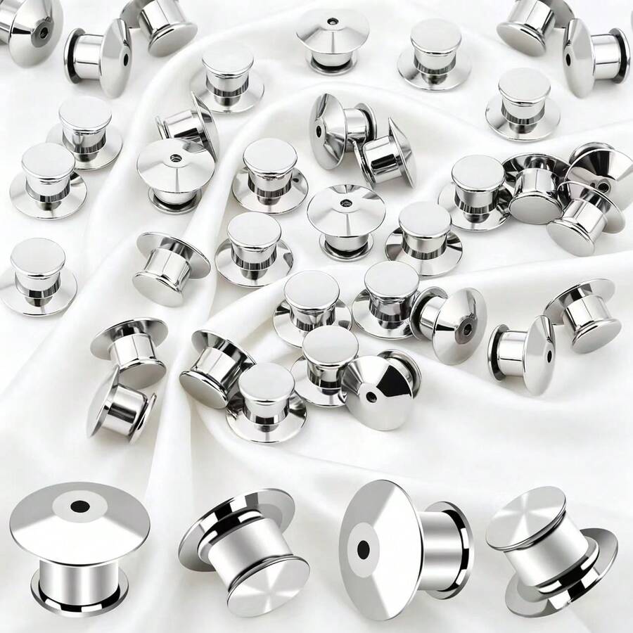 20pcs Pins With Gold/Silver Backing, Brooches, Enamel Collar Pins, Jewelry Making Components