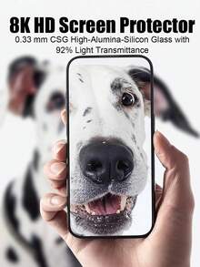 1 miếng dán màn hình cường lực bảo vệ riêng tư, chống nhìn trộm, chống trầy xước, chống rơi vỡ, chống nổ, lớp phủ chống dầu và trầy xước, tương thích với ốp lưng điện thoại. Tương thích với iPhone 15/15 Pro Max/15 Pro/16 Pro Max/17 Pro Max, tương thích với các mẫu Pro Max, Mini và Plus của dòng 11/12/13/14/15/16/17 Air. - màu đen - Xem 6