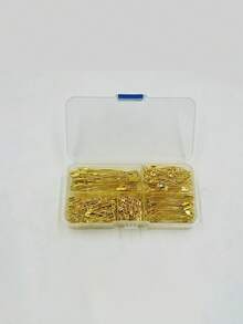 260pcs Anti-Rust Silver Color Safety Pins, Suitable For DIY Crafts And Sewing Accessories - A - View 13