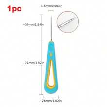 1pc Wick Puller Cone, Candle Mold Piercing Tool, Straight & Bent Head Piercing Cone With Hole, Candle Making Tool, Shoe Repair Awl - Awl - View 8