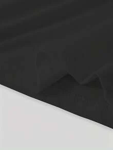 Camiseta 100% algodón con estampado de corazón y margaritas, cuello redondo, manga corta, cómoda y transpirable para uso diario en verano, ropa de verano para mujer. - Negro - Ver 4