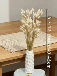 60/120/180/240pcs Rumput Ekor Kelinci Buatan 44cm, Batang Rumput Ekor Kelinci Buatan untuk Dekorasi Rumah, Cocok untuk Dekorasi Bunga Bohemian, Kerajinan DIY, Dekorasi Dapur Rumah dan Pernikahan, Dekorasi Natal, Dekorasi Thanksgiving, Dekorasi Karangan Bunga DIY - Rumput Ekor Kelinci Putih Susu - View 7
