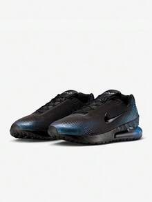 Nike Air Max Phoenix 男士黑蓝配色舒适、耐穿、轻便、透气跑步鞋 IH3571-001 - 黑藍色 - 查看 1