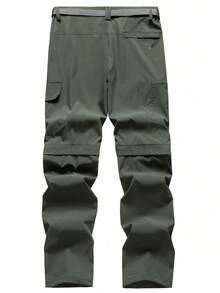 Men's Outdoor Spring/Summer Hiking Quick-Dry Pants, Father's Day. The Size Is Slightly Small. It Is Recommended To Order A Size Larger. Sports - Army Green - View 2