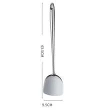 Bộ 4 dụng cụ nấu ăn bằng thép không gỉ, bao gồm muỗng xào cán dài, muỗng múc canh, muỗng lọc và muỗng dẹt, dùng cho nhà bếp gia đình. - Nhiều màu - Xem 2