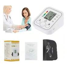Blood Pressure Monitor Kit With Oximeter And Thermometer (White) - White - View 3