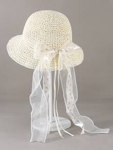 1 Stück Damen Stroh Strandhut, breiter Krempen Sonnenhut, Sommer Sonnenschutz, vielseitig für alle Jahreszeiten, Unisex, Cowboy Stil Playa breiter Krempen Hut, Damen Strand Accessoire, geeignet für Angeln, Wandern, Strandsport, Kreuzfahrt - Strohhut - Übersicht 11