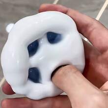 Đồ chơi bóng bóp Mochi, món quà Phục Sinh lý tưởng, đồ chơi bóng thủ công nhỏ gọn và thú vị. - Nhiều màu - Xem 3