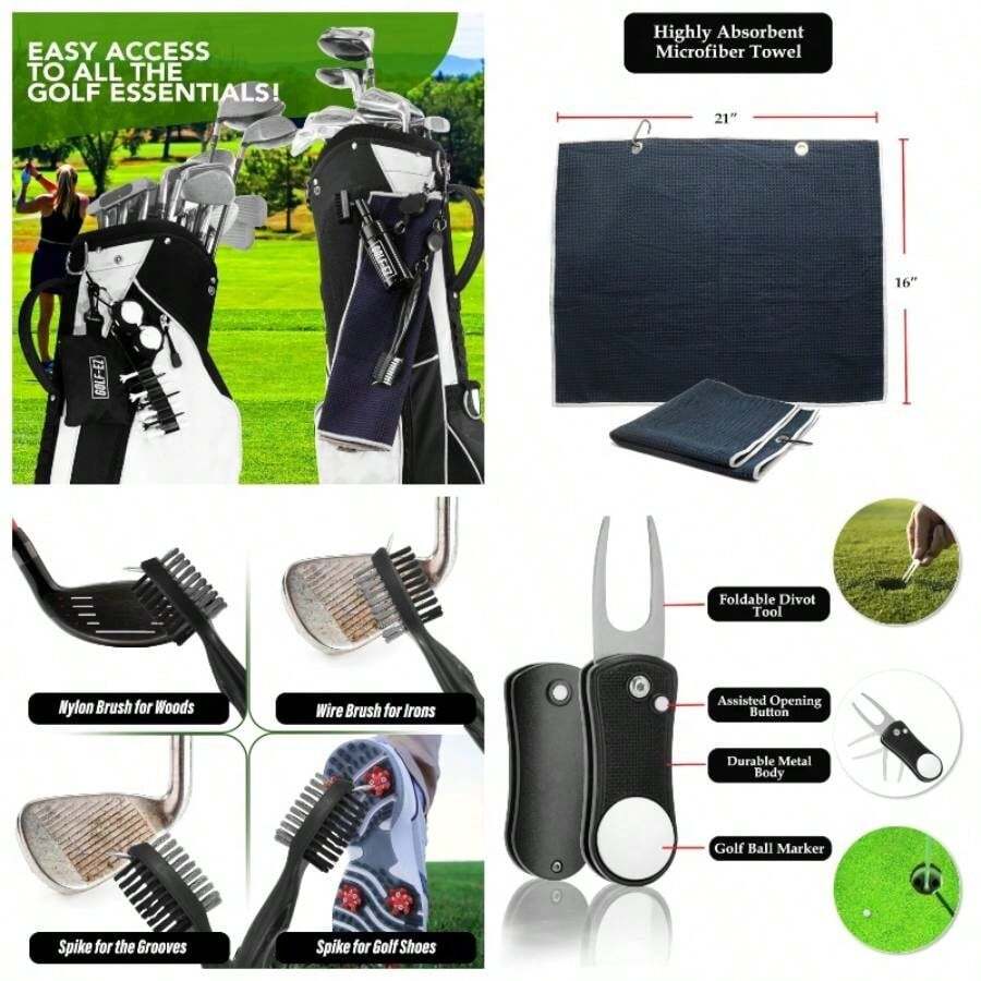 Golf Stand Bag - Initial - View 1