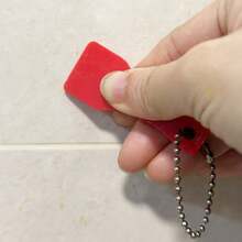 5pcs Plastic Lottery Scratch Card Scraper Keychains, Scratch Tool With Chain, Suitable For Lottery, Games And Contests, Multi-Color Scrapers - Multicolor - View 4