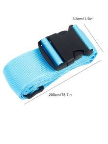 1 pieza/2 piezas/4 piezas Correas de equipaje, Correas de sujeción para maletas de viaje, Correas de amarre resistentes - Multicolor - Ver 10