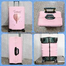 1pc / Minimalist Business Pattern / Flat Print Design / Luggage Protective Cover (Only Luggage Protective Cover, Not Including Luggage) / Suitable For 20 To 28 Inch Luggage / Made Of Thickened Fabric / Essential Accessory For Your Travel And Checked Luggage. - Multicolor - View 11