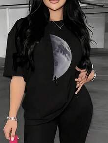 Women T-Shirts - Black - View 1